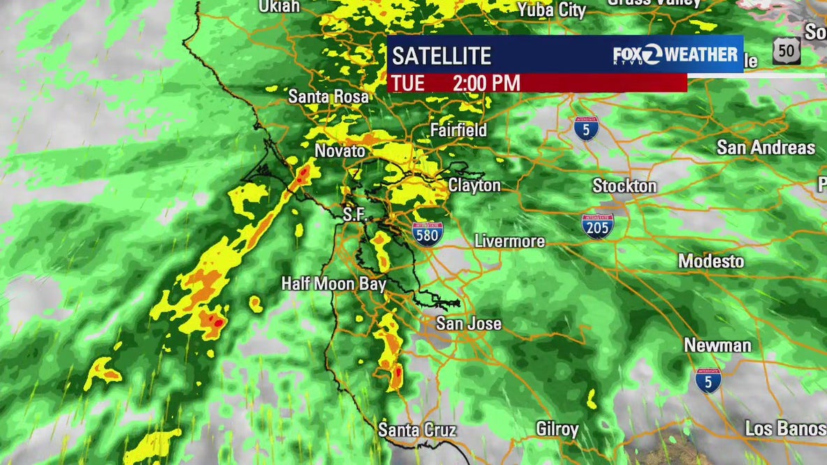 Weather Radar: Bay Area Storm Conditions